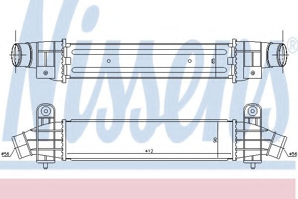 Intercooler, compresor FORD MONDEO III Combi (BWY)