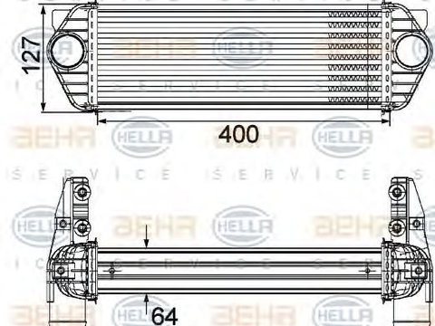 Intercooler compresor Ford Tourneo connect - Cod intern: W20089503 - LIVRARE DIN STOC in 24 ore!!!