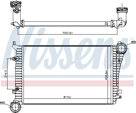 Intercooler. compresor Intercooler AUDI A3 SEAT AL