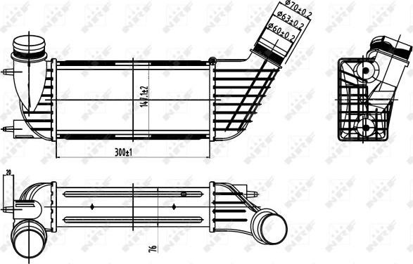 Intercooler. compresor Intercooler CITROEN C8 JUMP