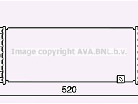 Intercooler compresor KA4281 AVA QUALITY COOLING