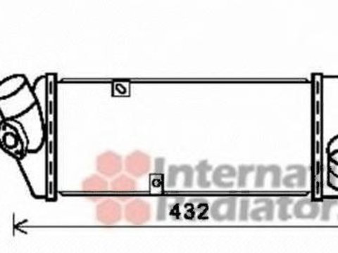 Intercooler, compresor KIA RIO II limuzina (JB), KIA RIO II (JB), HYUNDAI AVEGA III (MC) - VAN WEZEL 82004235