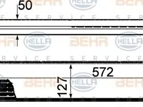 Intercooler compresor LANCIA DELTA III (844) - Cod intern: W20089518 - LIVRARE DIN STOC in 24 ore!!!