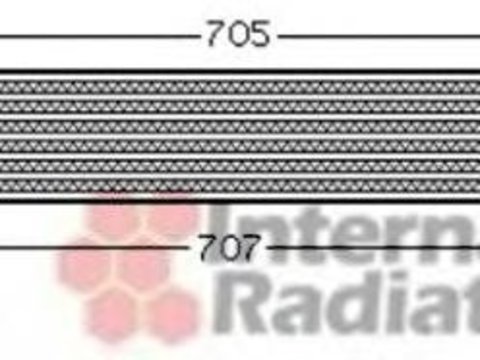 Intercooler, compresor LANCIA DELTA III (844) - VAN WEZEL 73004092