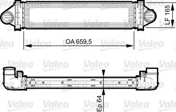 Intercooler compresor LAND ROVER Range Rover Evoque (L538) (An fabricatie 06.2011 - ..., 150 - 190 CP, Diesel) - Cod intern: W20147727 - LIVRARE DIN STOC in 24 ore!!!