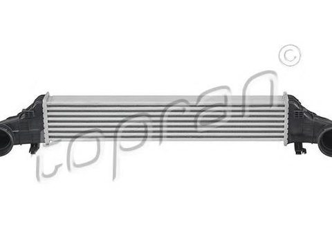 Intercooler, compresor MERCEDES-BENZ E-CLASS limuzina (W211), MERCEDES-BENZ E-CLASS T-Model (S211) - TOPRAN 408 155