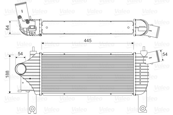 Intercooler compresor ~ Nissan Armada 2005 2006 20