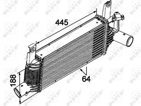 Intercooler, compresor Nissan NAVARA pick-up (D23) 2014-2016 #2 077005N