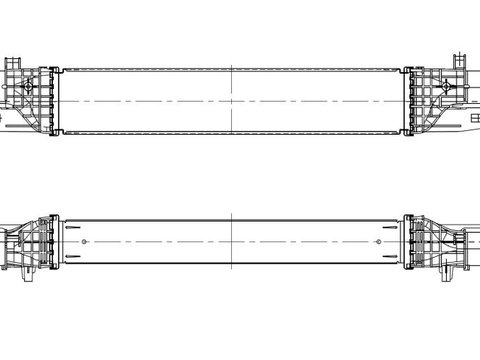 Intercooler, compresor NRF 309096