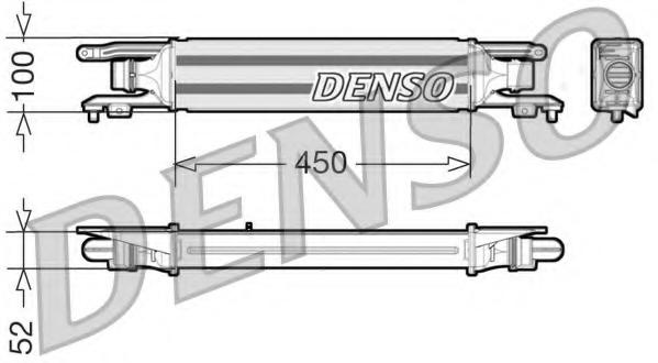 Intercooler, compresor OPEL CORSA D - DENSO DIT20001