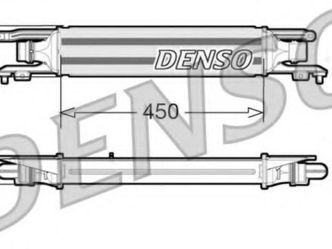 Intercooler, compresor OPEL CORSA D - DENSO DIT20001