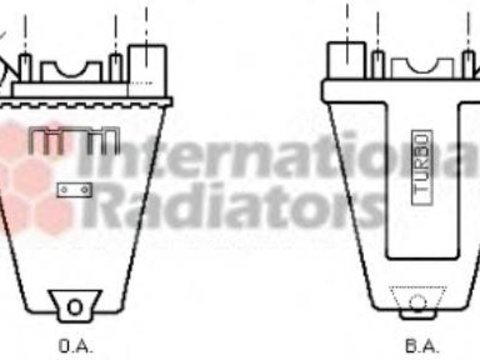 Intercooler, compresor PEUGEOT 405 Mk II (4B), PEUGEOT 605 limuzina (6B), Citroen XM (Y4) - VAN WEZEL 40004139