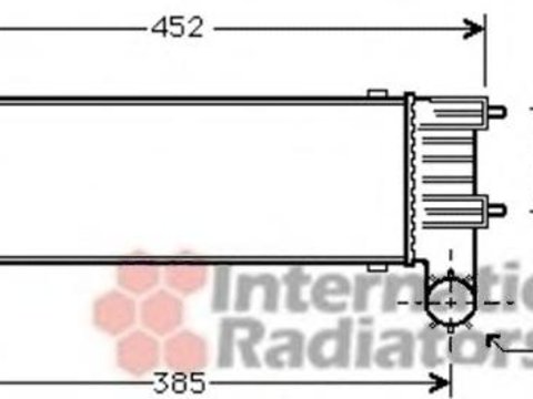 Intercooler, compresor PEUGEOT 607 limuzina (9D, 9U) - VAN WEZEL 40004344