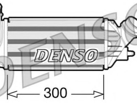 Intercooler, compresor PEUGEOT 807 (E) (2002 - 2016) DENSO DIT07001 piesa NOUA
