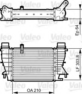 Intercooler compresor ~ Renault Euro 1.5 clio iii 