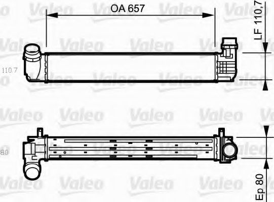 Intercooler, compresor RENAULT MEGANE III Hatchbac