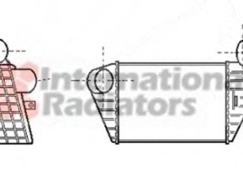 Intercooler, compresor SEAT TOLEDO (1L) - VAN WEZEL 49004034