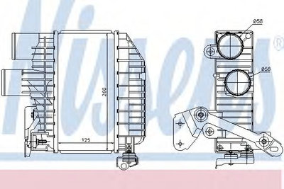 Intercooler, compresor TOYOTA AVENSIS Combi (T25) 