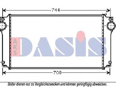 Intercooler, compresor TOYOTA AVENSIS limuzina (T25), TOYOTA AVENSIS Combi (T25), TOYOTA AVENSIS (T25_) - AKS DASIS 217000N