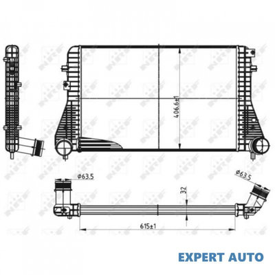 Intercooler, compresor Volkswagen VW SCIROCCO (137