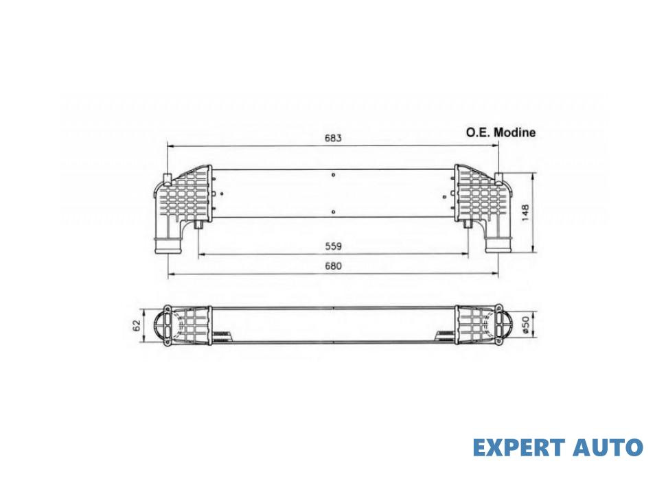 Intercooler, compresor Volkswagen VW SHARAN (7M8, 7M9, 7M6) 1995-2010 #8 07103011