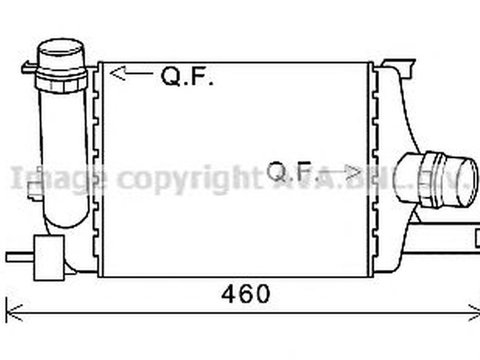 Intercooler DACIA DUSTER AVA RT4602