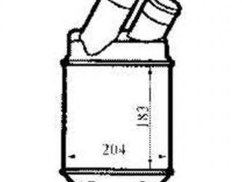 Intercooler DACIA LOGAN LS NRF 30832