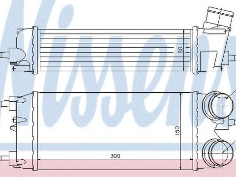 Intercooler FORD ECOSPORT (2011 - 2016) NISSENS 96553