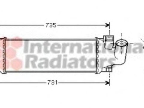 Intercooler FORD FOCUS C-MAX VAN WEZEL 18004366