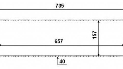 Intercooler FORD FOCUS II Cabriolet NRF 