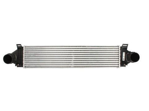 Intercooler Ford Focus ST II, 10.2005-09.2012, Focus RS II, 01.2009-07.2011, Focus RS500 II, 05.2010-07.2011, motor 2.5 T, benzina, cutie manuala, cu/fara AC, aluminiu brazat/plastic, 659x150x64 mm,