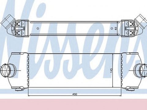 Intercooler FORD TRANSIT TOURNEO NISSENS 96641