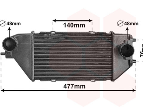 Intercooler HONDA CR-V II, FR-V 2.2D 02.05- - NOU