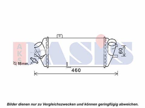 Intercooler HYUNDAI I30, I20 DUPA 2012 - 28271-2A740- NOU