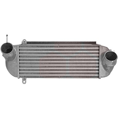 Intercooler HYUNDAI SANTA FE 2 2005->2012 pentru 2.0 CRDi, perioada 2010 2011 2012 PIESA NOUA grosime mm 90, latime fagure mm 149, lungime fagure mm 360,