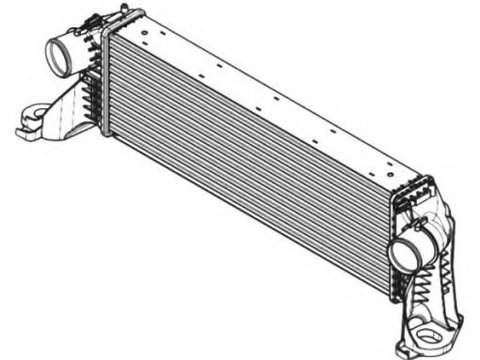 Intercooler IVECO DAILY V autobasculanta (2011 - 2014) NRF 30342