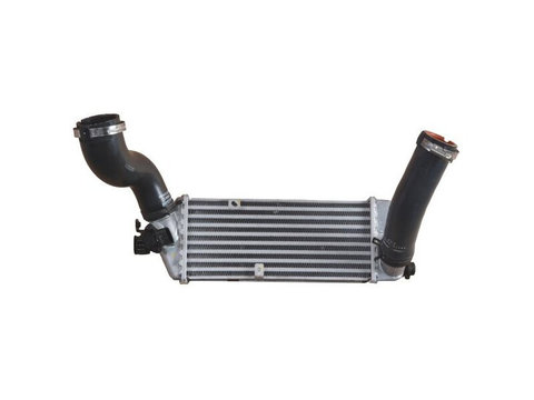 Intercooler Kia Rio, 03.2005-2011, motor 1.5 CRDI 81kw, diesel, cutie manuala, cu/fara AC, aluminiu brazat, 310x130x60 mm, OEM/OES (Hella/Hannon),