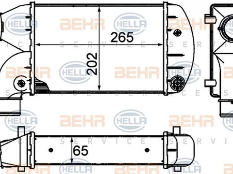 Intercooler LANCIA DEDRA 835 NISSENS 96740