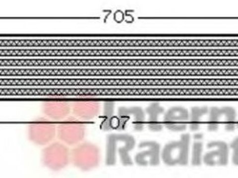 Intercooler LANCIA DELTA III 844 VAN WEZEL 73004092