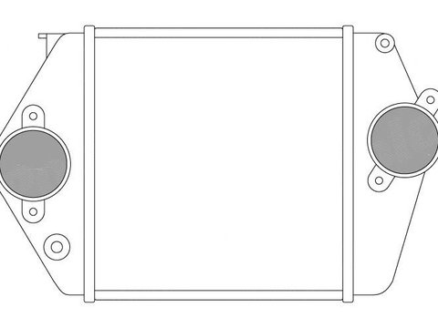 INTERCOOLER MAZDA 6 DUPA 2002-2007