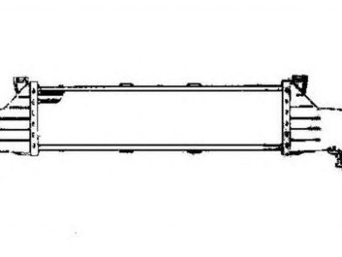 Intercooler MERCEDES-BENZ C-CLASS W202 NRF 30864