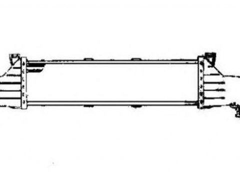 Intercooler MERCEDES-BENZ CLK Cabriolet A208 NRF 30864