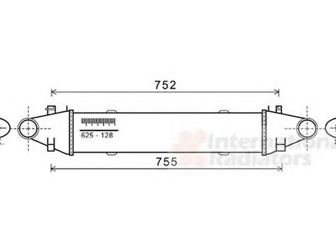 Intercooler MERCEDES-BENZ E-CLASS W212 VAN WEZEL 30004556