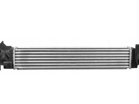 Intercooler MINI Cooper, 09.2013-, motor 1.5 T 100kw, One First, 06.2014-10.2017, 1.2 T 55kw, One, 04.2014-10.2017, motor 1.2 T 75kw, benzina, cu/fara AC, aluminiu brazat/plastic, 585x112x62 mm,
