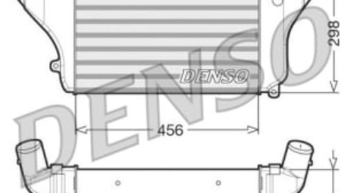 Intercooler MITSUBISHI CANTER (FB7, FB8, FE7, FE8) VII 4M42-3AT4-4P10-6AT3 08.05-11.10