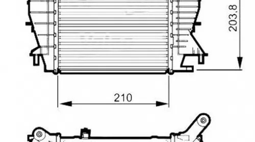 Intercooler NISSAN JUKE F15 NRF 30520 PieseDeTop