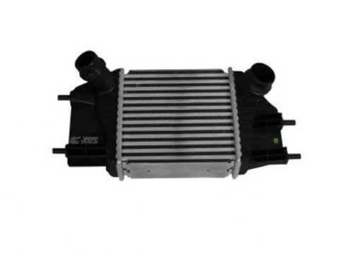 Intercooler Nissan Note, 2013-, motor 1.5 dci 66kw, diesel, aluminiu brazat/plastic, 205x203x64 mm,