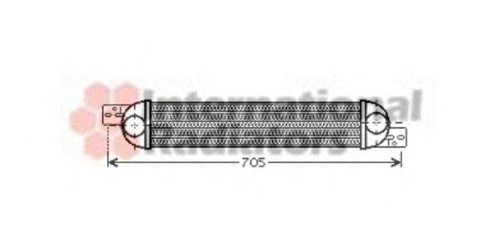 Intercooler OPEL MERIVA VAN WEZEL 37004392