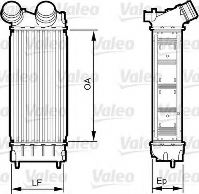 Intercooler PEUGEOT 308 SW VALEO 818226