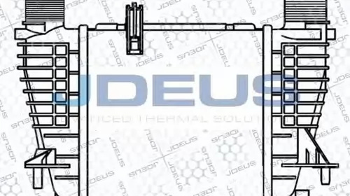 Intercooler RENAULT CLIO III BR0 1 CR0 1 JDEUS 823
